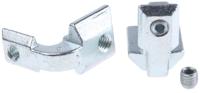 3842535573 Bosch Rexroth M5 Inner Bracket, Connecting Component, Strut Profile 20 mm, 30 mm, Groove Size 6mm