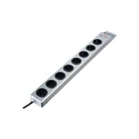 1153340118 brennenstuhl Schuko 8 Gang Power Distribution Unit, 2.5m Cable, 16A, 230 V