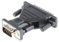 218-251 RS PRO D-sub Adapter Male 9 Way D-Sub to Male 25 Way D-Sub