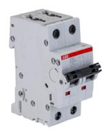 2cds252001r0487-s202-k20 ABB System Pro M Compact S200 MCB, 2P, 20A Curve K, 400V AC, 125V DC, 6 kA Breaking Capacity