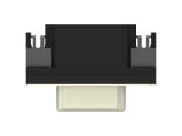 2301844-1 TE Connectivity 2301844 9 Way Right Angle Board Mount PCB D-sub Connector Receptacle, 2.77mm Pitch, with Boardlock