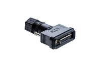 hdb-15bmma-sl7001 Amphenol Industrial HDB 15 Way Threaded Mount D-sub Connector Plug, with Screw Thread