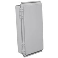 chdx8-321 CAMDENBOSS X8 Series Grey ABS General Purpose Enclosure, IP67, IK08, Grey Lid, 260x110x75mm