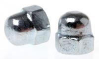 193-3392 RS PRO, Bright Zinc Plated Steel Dome Nut, DIN 1587, M10