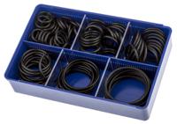 705-8974 RS PRO Imperial O-Ring Kit to suit SAE Flanges Nitrile, Kit Contents 125 Pieces