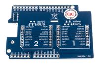 mikroe-1581 MikroElektronika Click for Arduino UNO Click Shield Arduino UNO and Compatible Boards