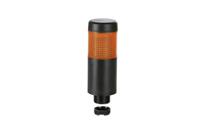 69963075 Werma Kompakt 37 Series Yellow Buzzer Signal Tower, 1 Lights, 24 V, Built-in Mounting