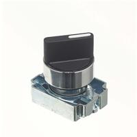 205-2374 RS PRO 3 Position Selector Switch Head, 22mm Cutout, Black Handle