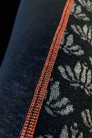 631190-xl Tranemo Tranemo Women's Black, Grey Jacquard Patterned Panels, Merino Wool, Viscose Tricot, Size XL