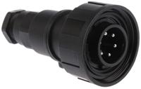 px0739p07 Bulgin Circular Connector, 6 Contacts, Cable, Standard Connector, Plug, Male, IP68, Standard Buccaneer Series