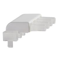 rlp1-400-500 RLP1-400-500 Bivar, PCB Mounted Right Angle LED Light Pipe, Clear Round Lens LED included