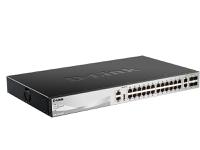 dgs-3130-30tssi D-Link 30-Port Layer 3 Stackable Managed Switch with 10G Uplinks, Managed 30 Port Managed Switch