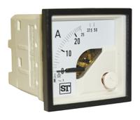 eq44-i1622n1caw0st Sifam Tinsley Sigma Analogue Panel Ammeter 25A AC, 48mm x 48mm Moving Iron