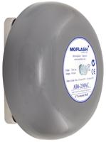 ab6-24dc Moflash AB6 Solenoid Series Wall Mount Siren, 24 V dc, 100dB at 1 m, IP44, DC, Single-Tone