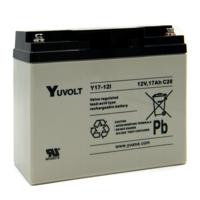 y17-12i Yuasa 12V Insert M5 Sealed Lead Acid Battery, 17Ah