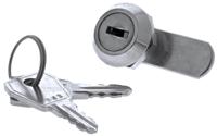0201012 Euro-Locks a Lowe & Fletcher group Company Camlock, 8mm Panel-to-Tongue, 16.1 x 13.1mm Cutout, Key Unlock