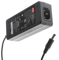 gsm60a24-p1j MEAN WELL Power Brick AC/DC Adapter 24V dc Output, 2.5A Output