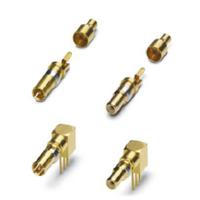 1655580 Phoenix Contact, VS-ST-KX-50-RG58 Series, Female Solder Cup D-Sub Connector Coaxial Contact, Gold Plated, 18 AWG