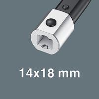 05075673001 Wera Click-Torque XP 4 Click Torque Wrench, 20 → 250Nm, Square Drive, 14 x 18mm Insert