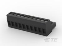 1-2305909-0 TE Connectivity, 5mm Pitch, TB, 10 Way, , Pluggable Terminal Block, Plug, Cable Mount, Screw Termination,