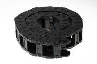 2500030550 Igus 2500, e-chain Black Cable Chain - Flexible Slot, W54 mm x D35mm, L1m, 55 mm Min. Bend Radius, Igumid GLW