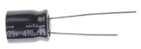 uvr1e471mpd Nichicon 470μF Aluminium Electrolytic Capacitor 25V dc, Radial, Through Hole - UVR1E471MPD