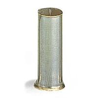 216-108-1 WAGO, 216 Ferrule, 12mm Pin Length, 4.7mm Pin Diameter, Silver