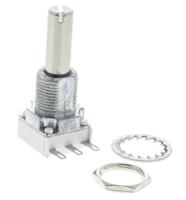 p11s1v0flsy00101ka Vishay P11S 100Ω Rotary Potentiometer 1-Gang Panel Mount, P11S1V0FLSY00101KA