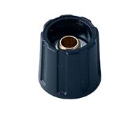 a2516060 OKW 16mm Black Potentiometer Knob for 6mm Shaft Round Shaft, A2516060