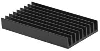 ick24b Fischer Elektronik Heatsink, Universal Rectangular Alu, 13K/W, 33 x 19 x 4.8mm