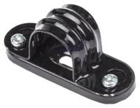 608-121 RS PRO Black Steel Clamp Jumper, 20mm Max. Bundle