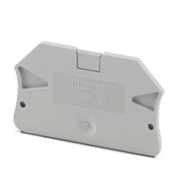 1088746 Phoenix Contact PTV Series End Cover for Use with DIN Rail Terminal Blocks