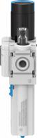 msb4-14-frc5j1m1 Festo G 1/4 FRL, Manual Drain, 40μm Filtration Size - With Pressure Gauge