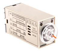 h3yn-21-ac200-230 Omron H3YN Series DIN Rail, Panel Mount Timer Relay, 200 → 230V ac, 2-Contact, 0.1 min → 10h, DPDT