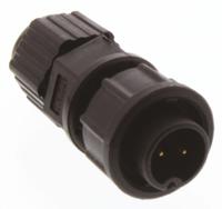 bd-02bfma-ll7001 Amphenol Industrial Circular Connector, 2 Contacts, Cable, Standard Connector, Plug, Male, IP67, Ceres Series