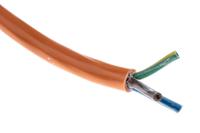 491-914 RS PRO 3183Y 2.5 mm² 3 Core Power Cable, H05VV-F, Orange PVC, 100m