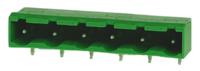 874-5411 RS PRO, 7.62mm Pitch, 6 Way, Right Angle, Pluggable Terminal Block, Header, Through Hole, Solder Termination