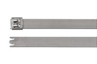 111-95209-mbt20xh-ss316-ml HellermannTyton Cable Tie, Roller Ball, 521mm x 12.3 mm, Metallic 316 Stainless Steel, Pk-50