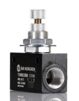 t1000c2800 Norgren T1000 Series Threaded Flow Regulator, G 1/4 Female Inlet Port x G 1/4 Female Outlet Port