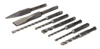 d-21200 Makita 20 x 140 mm, 20 x 250 mm, 40 x 250 mm Chisel Bit Set