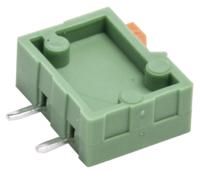 790-1127 RS PRO PCB Terminal Block, 1-Contact, 2.54mm Pitch, Through Hole Mount, 1-Row, Spring Cage Termination