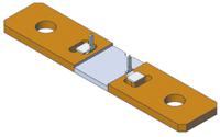 wsbs8518l5000jk35 Vishay, 500μΩ 36W Metal Strip Chassis Mount Resistor WSBS8518L5000JK35 ±5%