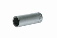 m120620-c Teng Tools 1/2 in Drive 20mm Deep Socket, 12 point, 79 mm Overall Length