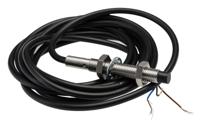 e2b-s08ln04-wp-b1-2m Omron Inductive Threaded Barrel Proximity Sensor, M8, 4 mm Detection, PNP NO, 12 → 24 V dc