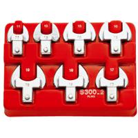 s300-22 Facom S.300 Series Open Ended Insert Spanner, 17 mm, 18 mm, 19 mm, 21 mm, 22 mm, 24 mm, 27 mm, 30 mm, 32 mm, 14 x 18mm