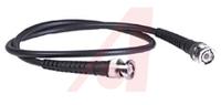 bu-5454-b-24-0-black Mueller Electric BNC Test Lead, 300V ac, Black, 600mm Lead Length