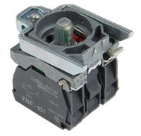 xb4bw33g5 Schneider Electric Harmony XB4 Series Illuminated Push Button, Panel Mount, 22mm Cutout, SPDT