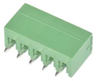691321100005 Wurth Elektronik, 3.5mm Pitch, 3211, 5 Way, Pluggable Terminal Block, Header, Through Hole, Solder Termination,