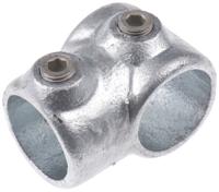 286-3308 RS PRO T-Connector, Connecting Component, Strut Profile Type 1, Round Tube Size Type 1