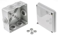 00816-m008160000 ABB Grey Thermoplastic Junction Box, IP55, 100 x 100 x 50mm